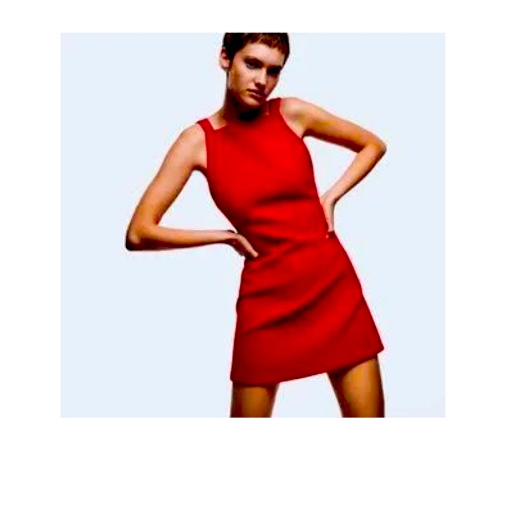NWT Backless red Zara dress